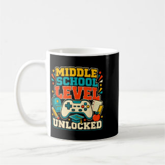 Caneca De Café Série do Ensino Fundamental Desbloqueada Gamer Gir