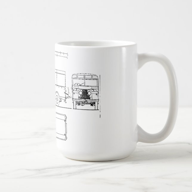 Caneca De Café Série dos construtores do treinador mim (Direita)
