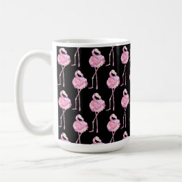 Caneca De Café Série Flamingo Ternura Design 3