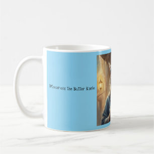 Caneca De Café série web do personagem Macaroni the Butter Knife