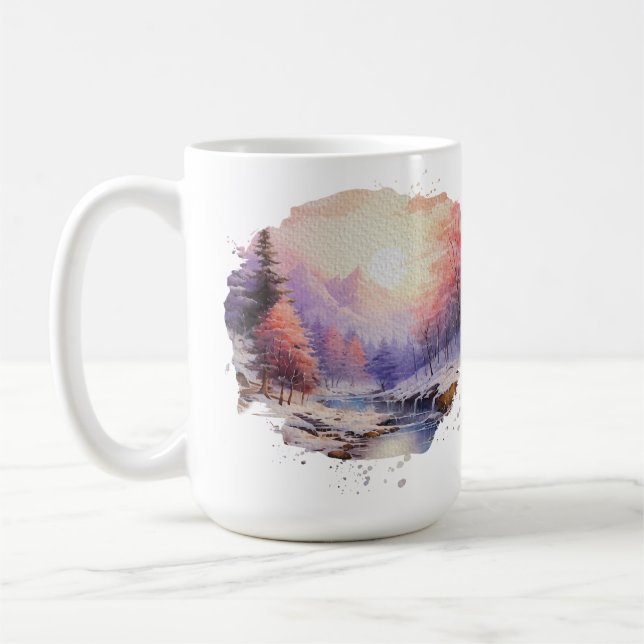 Caneca De Café Série Winter 15 oz Classic Mug (Esquerda)