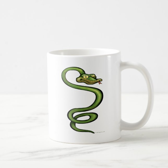 Caneca De Café Serpente (Direita)
