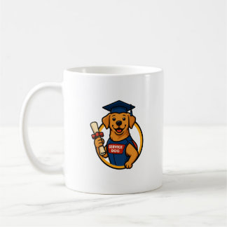 Caneca De Café Serviço de Formatura Cachorro Fofo