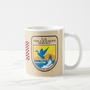 Caneca De Café Serviço de Pesca e Fauna dos Estados Unidos