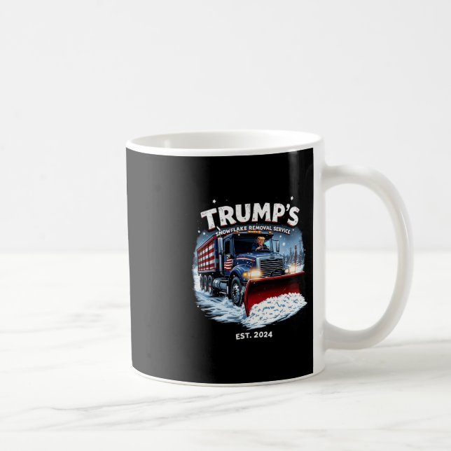 Caneca De Café Serviço de Remoção de Floco de Neve da Vitória de  (Direita)