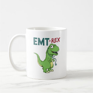 Caneca De Café Serviços de emergência paramédico EMT Rex EMT