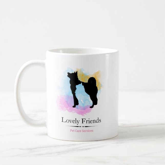 Caneca De Café Serviços de Pet Care/ Sitting (Esquerda)