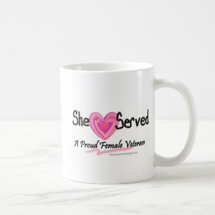 Caneca De Café Serviu a coleção