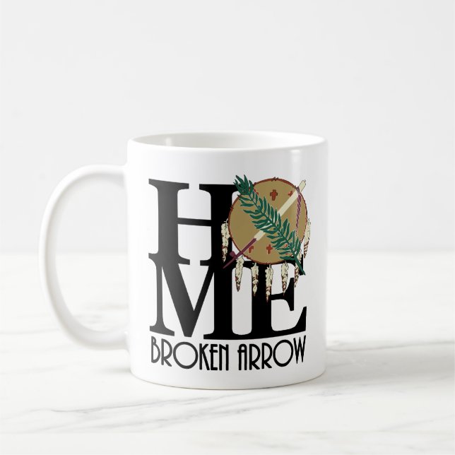 Caneca De Café Seta partido CASA 11oz (Esquerda)