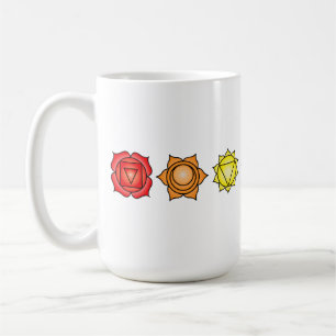 Caneca De Café Sete Chakras horizontal