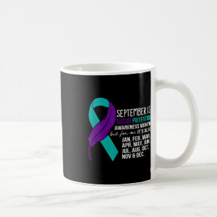 Caneca De Café Setembro é prevenção de suicídio Mês de conscienti