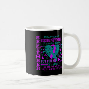 Caneca De Café Setembro É Sensibilização Nacional Para A Prevençã