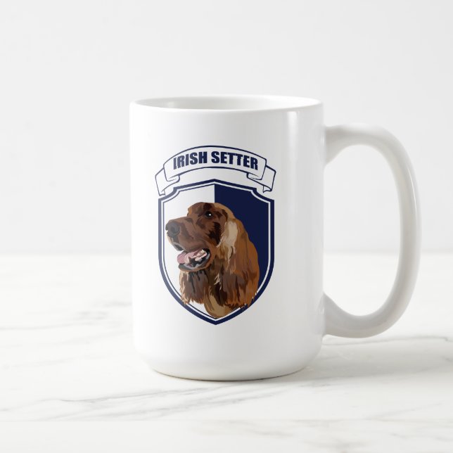 Caneca De Café setter irlandês (Direita)