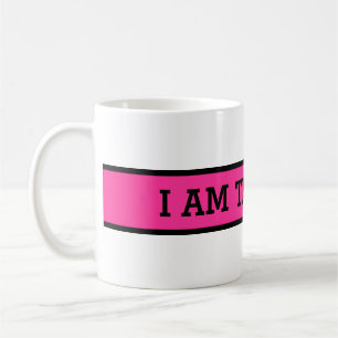 Caneca De Café Seu bom ditado: Eu sou o chefe
