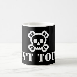Caneca De Café Seu bom ditado: NÃO TOQUE