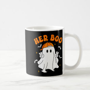 Caneca De Café Seu Boo Dele Boo Casais Engraçados de Halloween Co