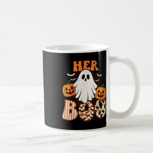 Caneca De Café Seu Boo E Seu Cãozinho Engraçados Correspondendo O