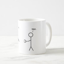 Seu Café Ou Sua Vida - YOLO Mug