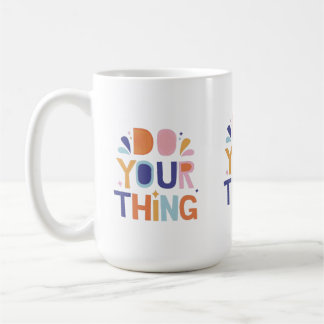 Caneca De Café Seu Design De Mug Do Slogan Do Pensamento