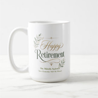 Caneca De Café Seu Liderazgo Será Sentido Nome Personalizado
