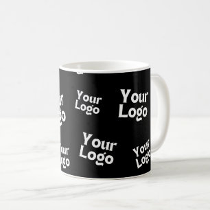 Caneca De Café Seu logotipo de design ou negócios Colocação ale