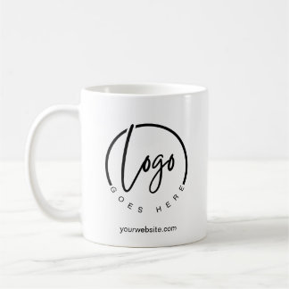 Caneca De Café Seu logotipo e Mug de café personalizável no site