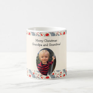Caneca De Café Seu Natal do texto e da foto agride com