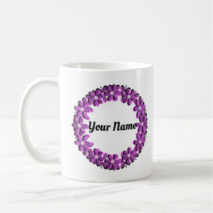 Caneca De Café Seu nome, texto, personalizado