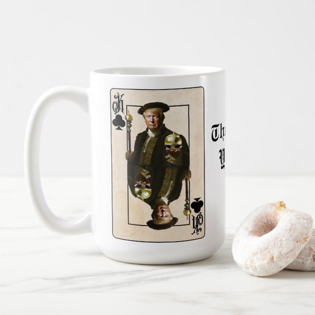 Caneca De Café Seu presidente favorito  (Com Donut)