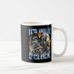Caneca De Café Seu Relógio Maluco Engraçado Lobo Alfa Lobisomem M