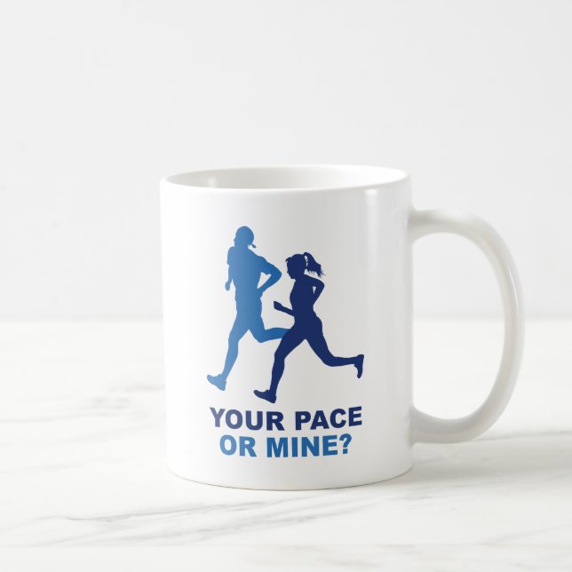 Caneca De Café Seu Ritmo Ou Meu? (Direita)