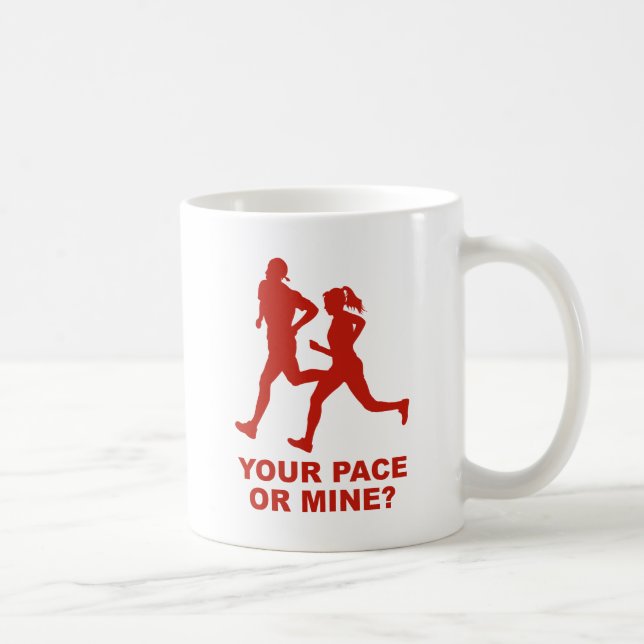 Caneca De Café Seu Ritmo Ou Meu? (Direita)