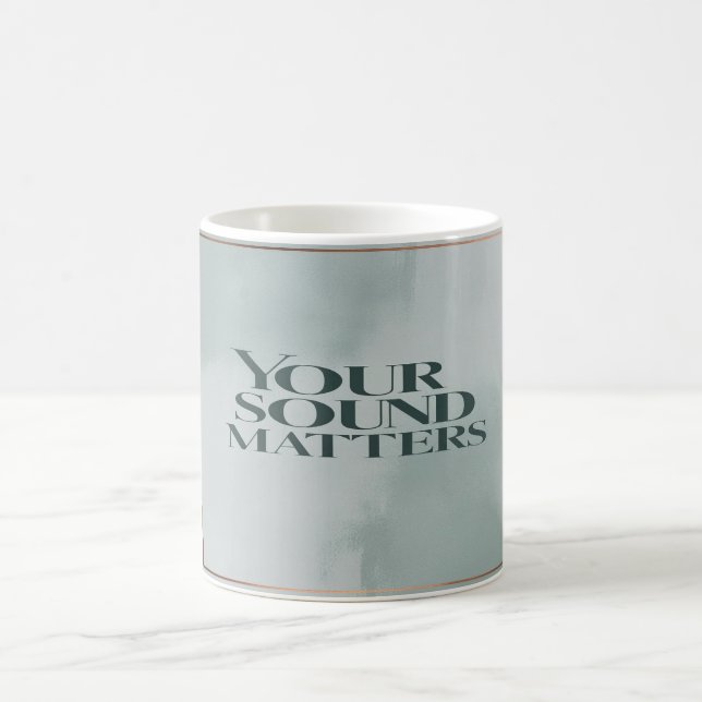 Caneca De Café Seu Som Importa opção 3 (Centro)