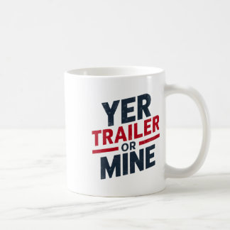 Caneca De Café Seu Trailer Ou O Meu Engraçado EUA 4 De Julho Bran
