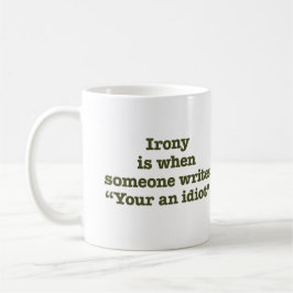 Caneca De Café Seu um idiota