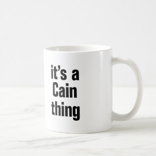 Caneca De Café seu uma coisa de cain