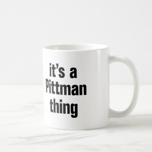 Caneca De Café seu uma coisa do pittman