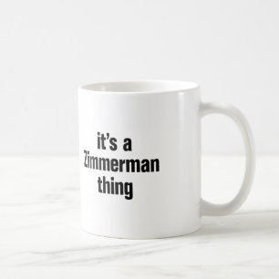 Caneca De Café seu uma coisa do zimmerman