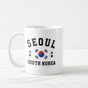 Caneca De Café Seul Coreia do Sul 
