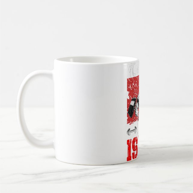 Caneca De Café Seus Limites São Seu Engraçado Gym E Malhação Moti (Esquerda)