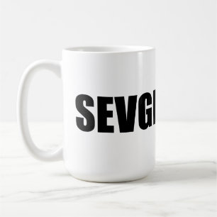 Caneca De Café Sevgi amor no Azerbaijão