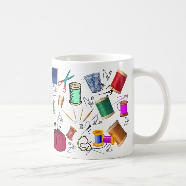 Caneca De Café Sew que (Direita)