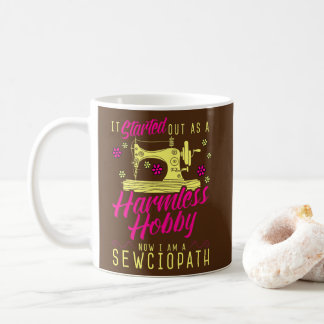 Caneca De Café Sewciopath Sewing Love Seamstress Embroider
