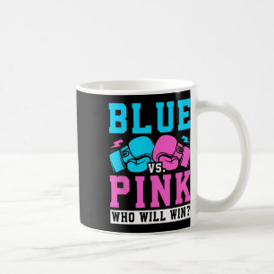 Caneca De Café Sexo Festa de Revelação Azul Vs Rosa Que Ganha Box