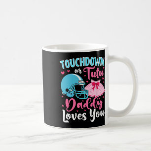 Caneca De Café Sexo Reveal Touchdown Ou Pai Tutu Te Ama