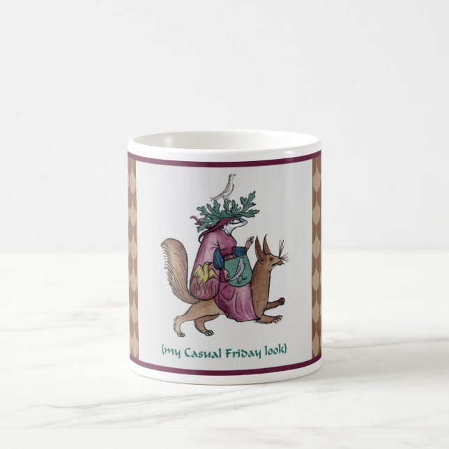 Caneca De Café Sexta-Feira Casual Medieval (Centro)