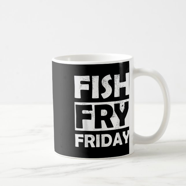 Caneca De Café Sexta-feira de Fritura de Peixe (Direita)