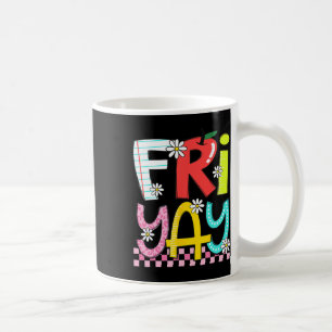 Caneca De Café Sextou Feliz Sexta-Feira Divertido Fim de Semana P