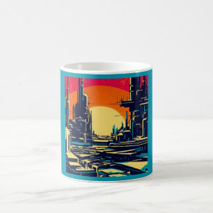 Caneca De Café SF Füturística - Corte 1