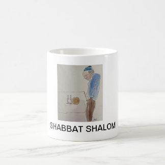 CANECA DE CAFÉ SHABBAT SHOLOM